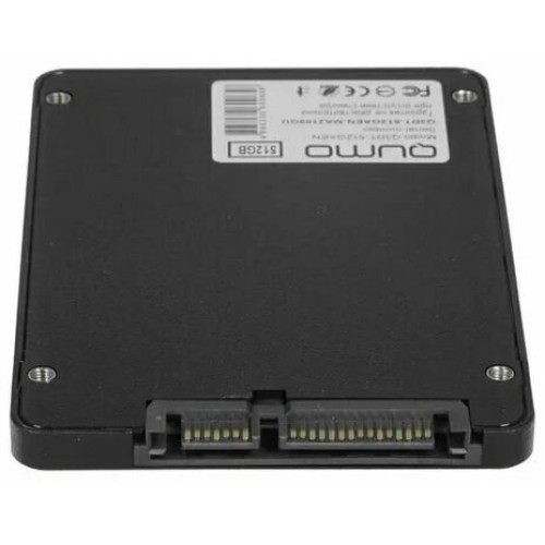 Накопитель SSD 512GB PCIe Gen3x4 NVMe 1.3 M2 2280 QUMO Novation TLC 3D (Q3DT-512GSMSY-NM2) R/W 2100/1650 MB/s (SM2263XT) 4K-64 r/w 175/240К IOPS