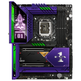 Материнская плата ASUS ROG MAXIMUS Z690 HERO EVA, LGA1700, Z690, 4*DDR5, HDMI, 2xUSB Type-C, SATA3, M2, Audio, Gb LAN, USB 3.2, COM*1 header (w/o cable), ATX; 90MB1BX0-M0EAY0