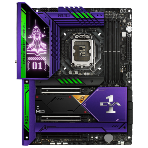 Материнская плата ASUS ROG MAXIMUS Z690 HERO EVA, LGA1700, Z690, 4*DDR5, HDMI, 2xUSB Type-C, SATA3, M2, Audio, Gb LAN, USB 3.2, COM*1 header (w/o cable), ATX; 90MB1BX0-M0EAY0