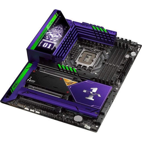 Материнская плата ASUS ROG MAXIMUS Z690 HERO EVA, LGA1700, Z690, 4*DDR5, HDMI, 2xUSB Type-C, SATA3, M2, Audio, Gb LAN, USB 3.2, COM*1 header (w/o cable), ATX; 90MB1BX0-M0EAY0