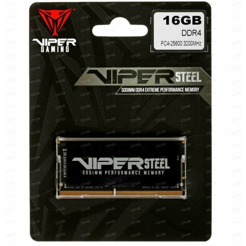 Модуль памяти для ноутбука SODIMM 16GB PC25600 DDR4 PVS416G320C8S PATRIOT
