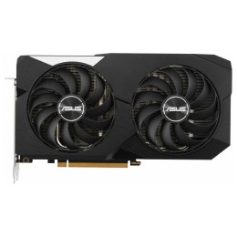Видеокарта Asus PCI-E 4.0 DUAL-RX6650XT-O8G AMD Radeon RX 6650XT 8192Mb 128 GDDR6 2447/17500 HDMIx1 DPx3 HDCP Ret