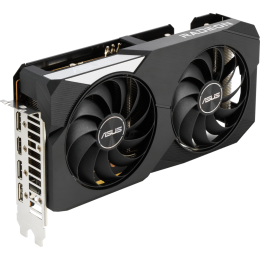 Видеокарта Asus PCI-E 4.0 DUAL-RX6650XT-O8G AMD Radeon RX 6650XT 8192Mb 128 GDDR6 2447/17500 HDMIx1 DPx3 HDCP Ret