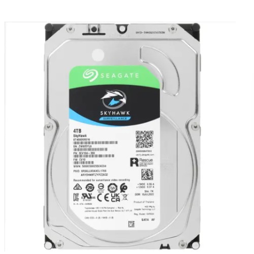 Жесткий диск 4TB Seagate Skyhawk (ST4000VX016) {Serial ATA III, 5400 rpm, 256mb, для видеонаблюдения}