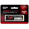 Накопитель SSD Silicon Power PCI-E 3.0 500Gb SP500GBP34UD8005 UD80 M.2 2280