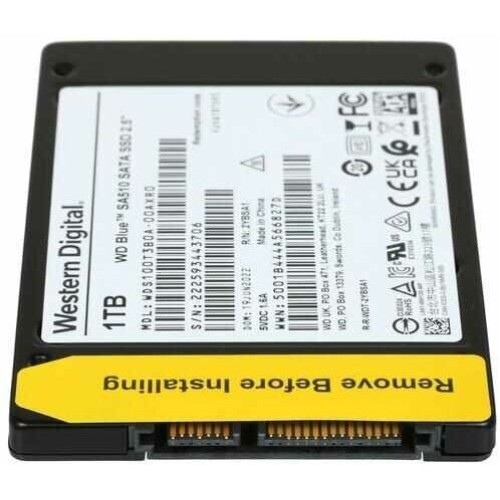 Накопитель SSD SATA2.5" 1TB BLUE SA510 WDS100T3B0A WDC