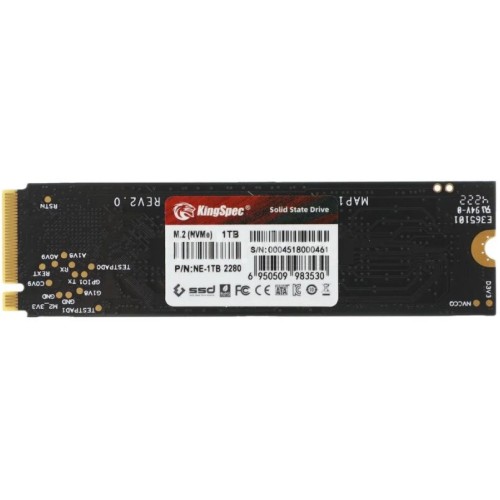 Накопитель SSD Kingspec PCI-E 3.0 1Tb NE-1TB M.2 2280