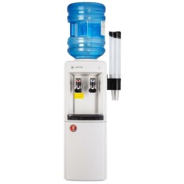 Кулер AQUA WORK 0.8 LDR напольный электронный белый/черный