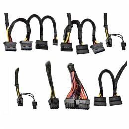 Блок питания 750W ExeGate EX292336RUS 750PPX (ATX, APFC, КПД 80% (80 PLUS), 14cm fan, 20+4pin, 2x2x(4+4)pin, 6xPCI-E, 10xSATA, 4xIDE, Cable Management, black, RTL)