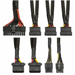 Блок питания 750W ExeGate EX292166RUS XP750 (ATX, 12cm fan, 24pin, 4+4pin, PCIe, 3xSATA, 2xIDE, FDD, black)