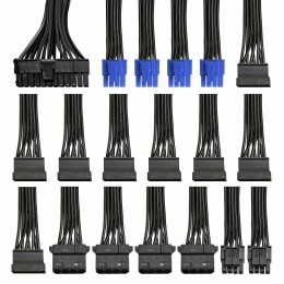 Блок питания 800W ExeGate EX282156RUS-OEM 80 PLUS® Bronze 800PPH-OEM (ATX, APFC, КПД 89% (80 PLUS Bronze), 12cm fan, 20+4pin, 2x2x(4+4)pin, 4xPCI-E, 8xSATA, 4xIDE, black, RTL)