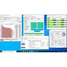 Накопитель SSD 1TB PCIe Gen3x4 NVMe 1.3 M2 2280 QUMO Novation TLC 3D (Q3DT-1TSY-NM2) R/W 2100/1700 MB/s (SM2263XT) 4K-64 r/w 214К/243К IOPS OEM