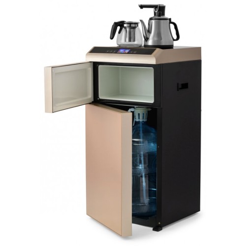 Кулер VATTEN L49QEAT Tea Bar, напольный c чайником, ОХЛАЖДЕНИЕ ЭЛЕКТРОННОЕ, шкаф, 1 кран, 5