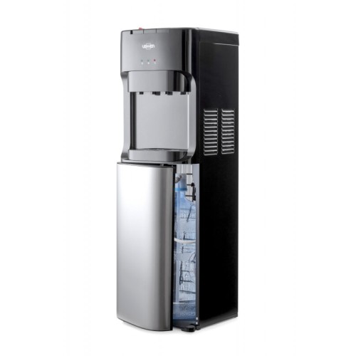 Кулер VATTEN L45NKSTEEL, напольный, НАГРЕВ/ОХЛАЖДЕНИЕ КОМПРЕССОРНОЕ, 3 крана, черный, 6842