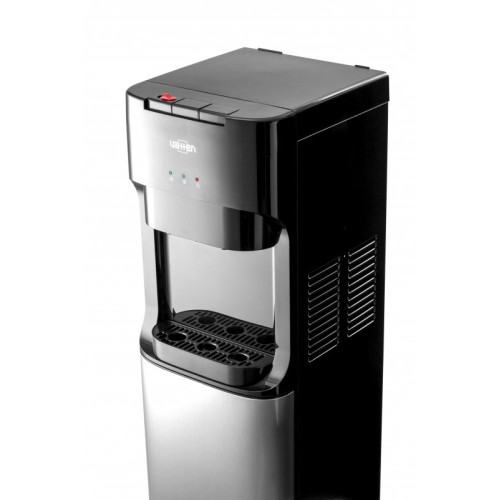 Кулер VATTEN L45NKSTEEL, напольный, НАГРЕВ/ОХЛАЖДЕНИЕ КОМПРЕССОРНОЕ, 3 крана, черный, 6842