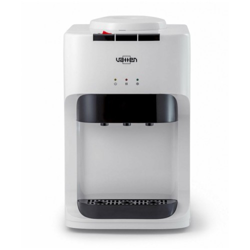 Кулер VATTEN D45WK, настольный, НАГРЕВ/ОХЛАЖДЕНИЕ КОМПРЕССОРНОЕ, 3 крана, белый, 5582