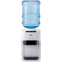 Кулер VATTEN D45WK, настольный, НАГРЕВ/ОХЛАЖДЕНИЕ КОМПРЕССОРНОЕ, 3 крана, белый, 5582