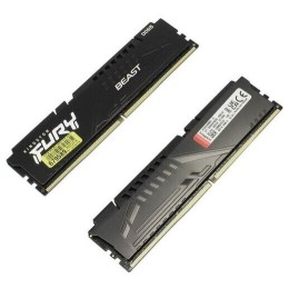 Модуль памяти DDR 5 DIMM 16Gb PC41600, 5200Mhz, Kingston FURY Beast Black CL40 (Kit of 2) (KF552C40BBK2-16) (retail)