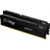 Модуль памяти DDR 5 DIMM 16Gb PC41600, 5200Mhz, Kingston FURY Beast Black CL40 (Kit of 2) (KF552C40BBK2-16) (retail)