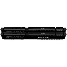 Модуль памяти DDR 5 DIMM 16Gb PC41600, 5200Mhz, Kingston FURY Beast Black CL40 (Kit of 2) (KF552C40BBK2-16) (retail)