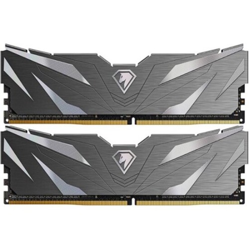 Модуль памяти  DDR 4 DIMM 16Gb (8Gbx2)  PC25600, 3200Mhz, Netac Shadow II NTSWD4P32DP-16W   C16 White, с радиатором