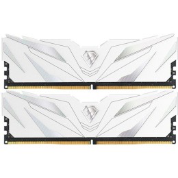 Модуль памяти DDR 5 DIMM 32Gb (16Gbx2), 4800Mhz, Netac Shadow II NTSWD5P48DP-32W, CL40, White