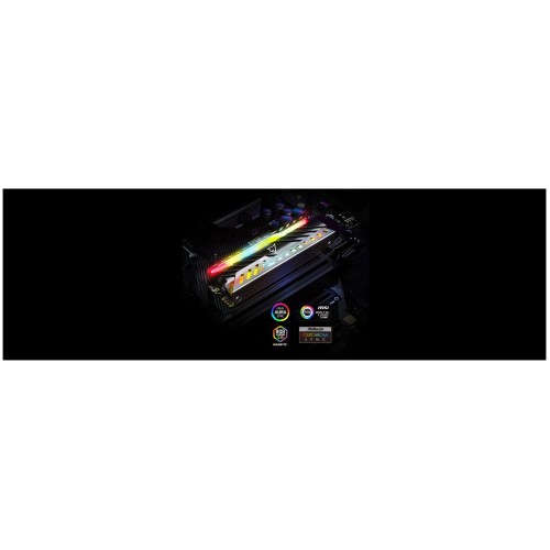 Накопитель SSD Netac M.2 2280 NV3000 RGB NVMe PCIe 1Tb NT01NV3000RGB-1T0-E4X (heat sink)