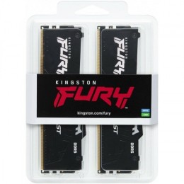 Модуль памяти Kingston 64GB 5200MT/s DDR5 CL40 DIMM (Kit of 2) FURY Beast RGB
