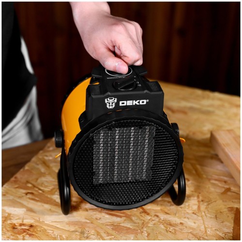Тепловая пушка электрическая Deko DKIH2200W 2200Вт оранжевый