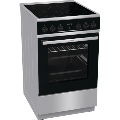 Электрическая плита GORENJE GEC5C61XPA нержавеющая сталь