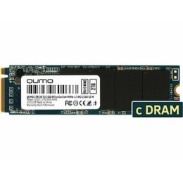 Накопитель SSD 2TB PCIe Gen3x4 NVMe 1.3 M2 2280 QUMO Novation TLC 3D (SM2262 AB) CDM r/w 3333/2743 MB/s, 4K-64 303K/265K IOPS, TBW 700, 2GB DRAM (Q3DT-2TSCSYD-NM2) with DRAM