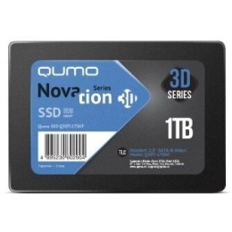 Накопитель SSD 2TB PCIe Gen3x4 NVMe 1.3 M2 2280 QUMO Novation TLC 3D (SM2262 AB) CDM r/w 3333/2743 MB/s, 4K-64 303K/265K IOPS, TBW 700, 2GB DRAM (Q3DT-2TSCSYD-NM2) with DRAM