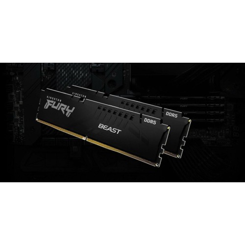 Модуль памяти Kingston Fury Beast KF556C40BB-16 DDR5 -  16ГБ 5600, DIMM,  Ret