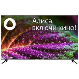 Телевизор HYUNDAI 55" H-LED55BU7003 Яндекс.ТВ Frameless черный Ultra HD 60Hz DVB-T DVB-T2 DVB-C 