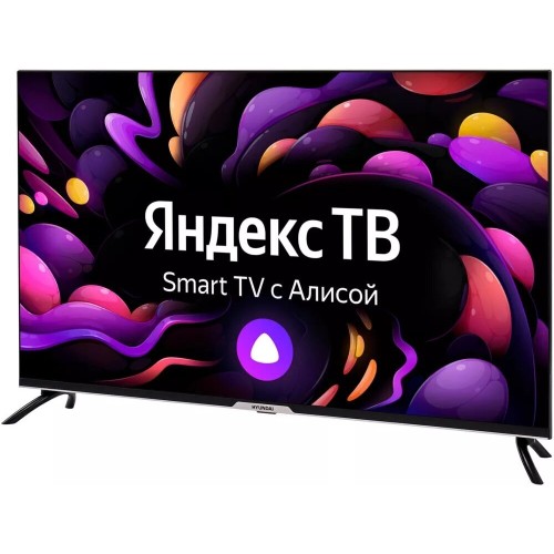 Телевизор HYUNDAI 50" H-LED50BU7003 Яндекс.ТВ Frameless черный Ultra HD 60Hz DVB-T DVB-T2 DVB-C 