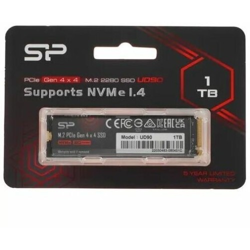 Накопитель SSD Silicon Power PCI-E 3.0 1Tb SP01KGBP44UD9005 M-Series UD80 M.2 2280