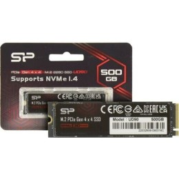 Накопитель SSD Silicon Power PCI-E 4.0 x4 500Gb SP500GBP44UD9005 M-Series UD90 M.2 2280