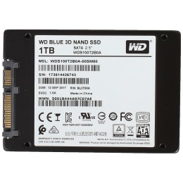 Накопитель WD SSD Black SN850X, 1.0TB, M.2(22x80mm), NVMe, PCIe 4.0 x4, 3D TLC, R/W 7300/6300MB/s, IOPs 800 000/1 100 000, TBW 600, DWPD 0.3 (12 мес.)
