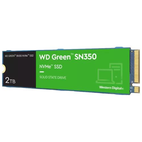 Накопитель WD SSD Black SN850X, 2.0TB, M.2(22x80mm), NVMe, PCIe 4.0 x4, 3D TLC, R/W 7300/6600MB/s, IOPs 1 200 000/1 100 000, TBW 1200, DWPD 0.3, with Heat Spreader (12 мес.)