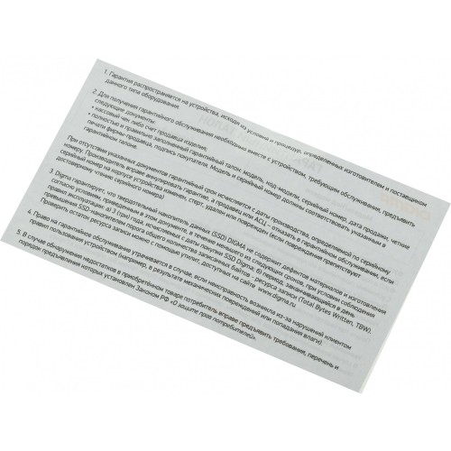 Накопитель SSD Digma PCI-E 4.0 x4 512Gb DGST4512GG33T Top G3 M.2 2280