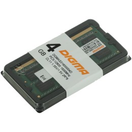 Память Digma 4Gb DDR3 1600MHz DGMAS31600004D RTL PC3-12800 CL11 SO-DIMM 204-pin 1.5В dual rank