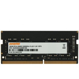 Память DDR4 16Gb 3200MHz Digma DGMAS43200016S RTL PC4-25600 CL22 SO-DIMM 260-pin 1.2В single rank