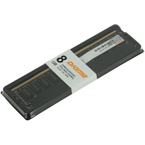 Память Digma 8Gb DDR4 3200MHz  DGMAD43200008S RTL PC4-25600 CL22 DIMM 288-pin 1.2В single rank