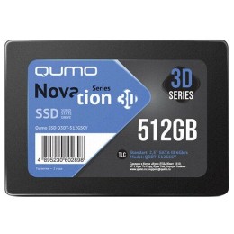 Накопитель SSD QUMO M.2 SSD 512GB QM Novation Q3DT-512GSCY-NM2
