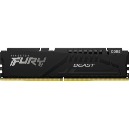Модуль памяти DDR 5 DIMM 32Gb PC41600, 5200Mhz, Kingston FURY Beast Black CL40 (KF552C40BB-32) (retail)