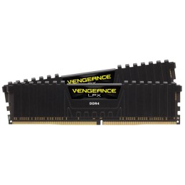 Модуль памяти Corsair DDR4, 3200MHz 32GB 2x16GB Dimm, Unbuffered, Dual Rank, 16-20-20-38, XMP 2.0, Vengeance LPX black Heatspreader, Black PCB, 1.35V