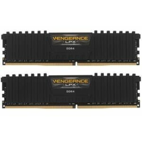 Модуль памяти Corsair DDR4, 3200MHz 32GB 2x16GB Dimm, Unbuffered, Dual Rank, 16-20-20-38, XMP 2.0, Vengeance LPX black Heatspreader, Black PCB, 1.35V