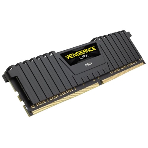Модуль памяти Corsair DDR4, 3200MHz 32GB 2x16GB Dimm, Unbuffered, Dual Rank, 16-20-20-38, XMP 2.0, Vengeance LPX black Heatspreader, Black PCB, 1.35V