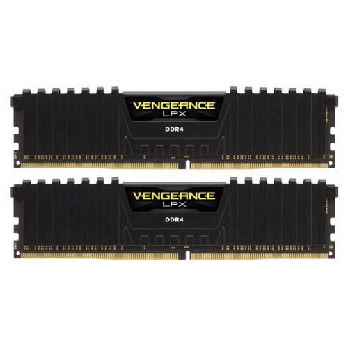 Модуль памяти Corsair DDR4, 3200MHz 32GB 2x16GB Dimm, Unbuffered, Dual Rank, 16-20-20-38, XMP 2.0, Vengeance LPX black Heatspreader, Black PCB, 1.35V