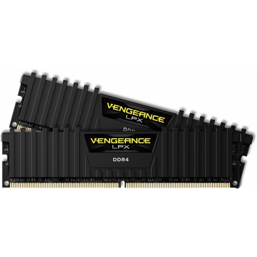 Модуль памяти Corsair DDR4, 3200MHz 32GB 2x16GB Dimm, Unbuffered, Dual Rank, 16-20-20-38, XMP 2.0, Vengeance LPX black Heatspreader, Black PCB, 1.35V